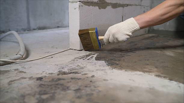 Crawl space vapor barrier installation in Metamora, IL